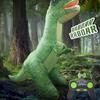 Electric Inflatable Remote Control Big Dinosaur Simulation Outdoor Spoof Funny Toy Children'S Halloween Trick Gift