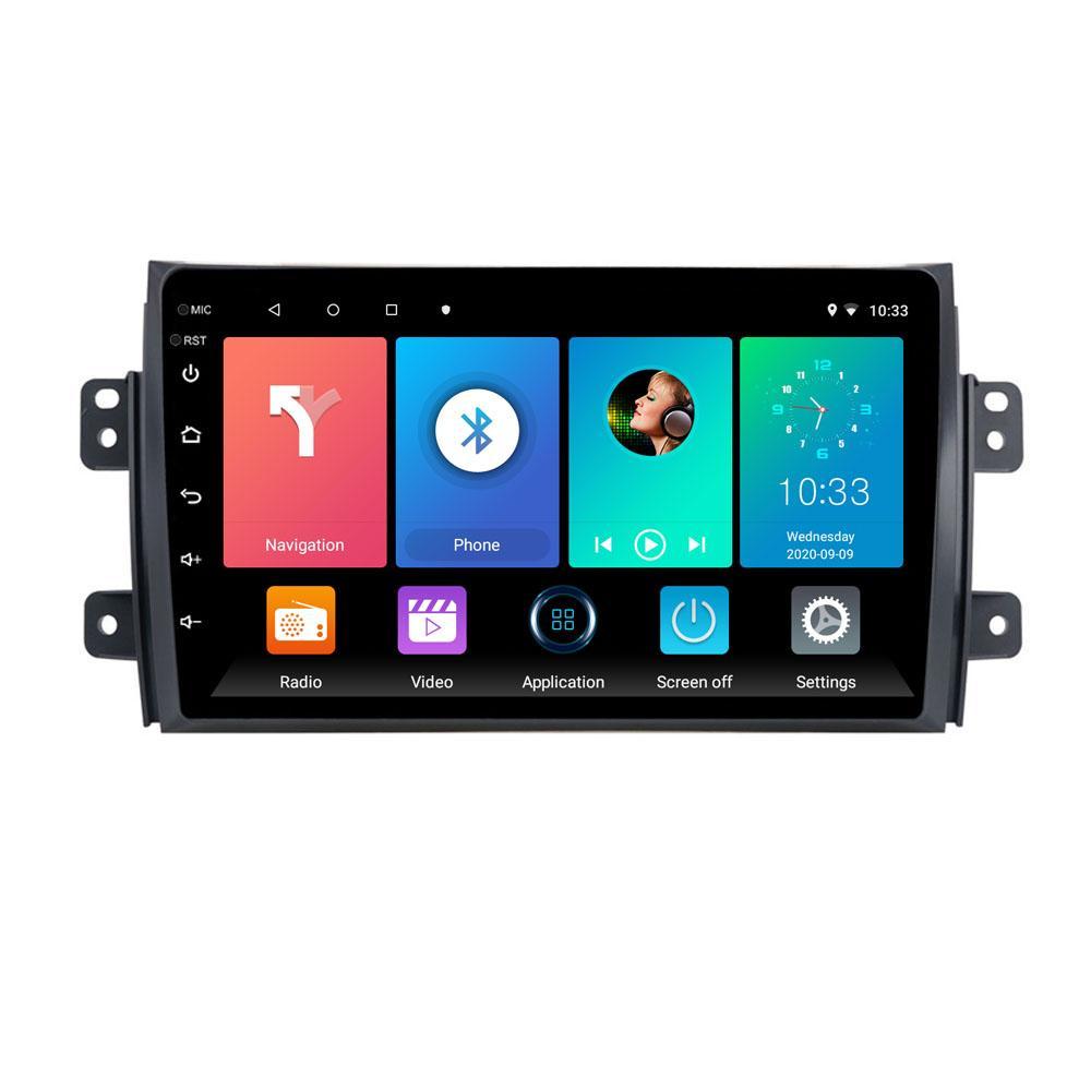 2 DIN автомобильный Android автомобильный радио мультимедийный видеоплеер для Suzuki SX4 2006-2013 Bluetooth Carplay автоматическая навигация GPS DSP 2 + 32 ГБ