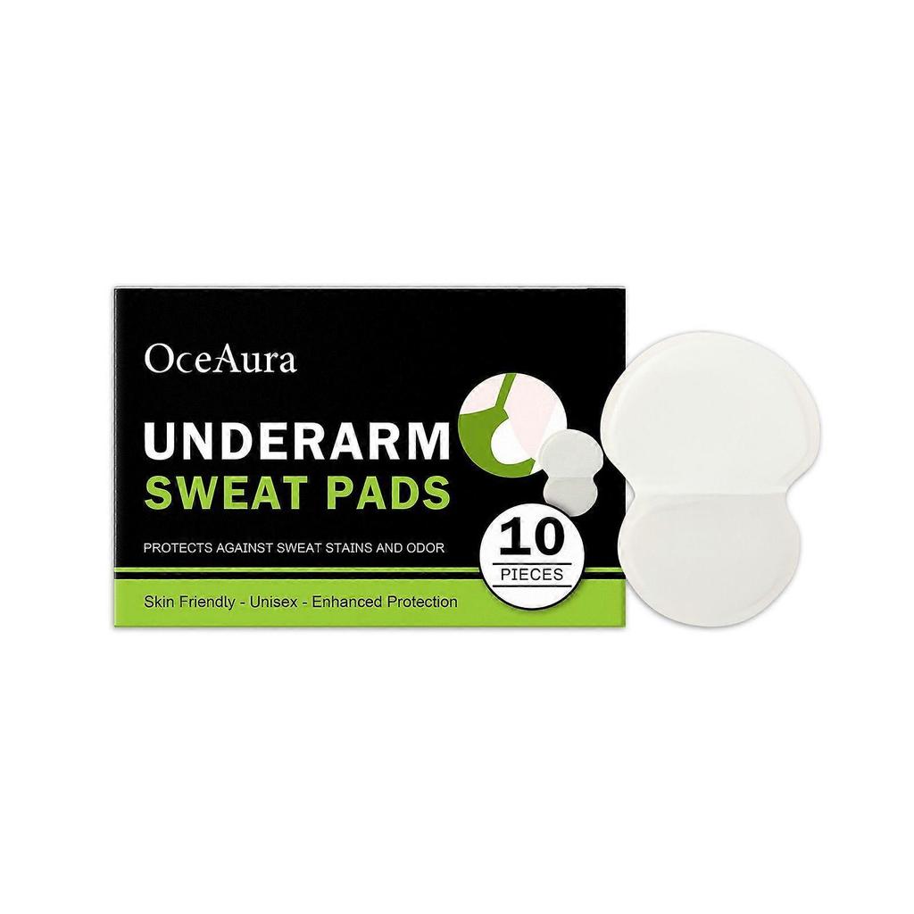 OceAura Underarm Perspiration Absorbant Patch, Breathable, Skin-Friendly, Deodorant, Refreshing, Caring And Nourishing Skin Daily Portable Care