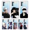 Jujutsu Kaisen Gojo For OPPO Reno7 SE 6 5 Z F 4G 5G Find X2 X3 Neo Lite Pro Plus Transparent Soft Phone Case Coque