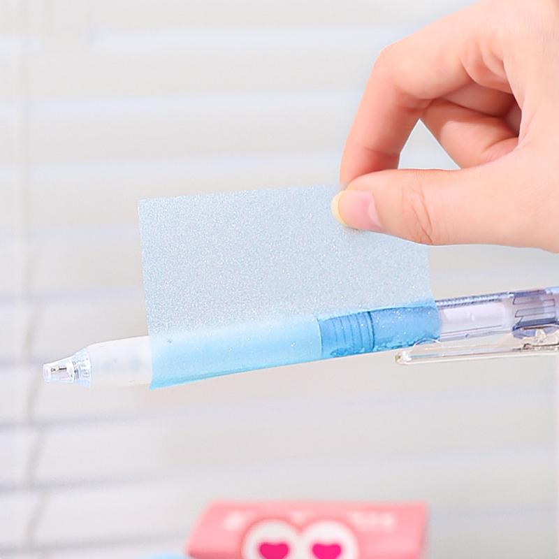 105 листов Выдвижные липкие заметки Портативные липкие заметки Прозрачные цветные липкие заметки Водонепроницаемые самоклеящиеся липкие заметки