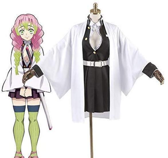 Парик Demon Kimetsu no Yaiba Танджиро Незуко Зеницу Гию Синобу Униформа убийцы демонов Косплей Костюм Убийца Мицури В комплекте Камадо, Камадо,