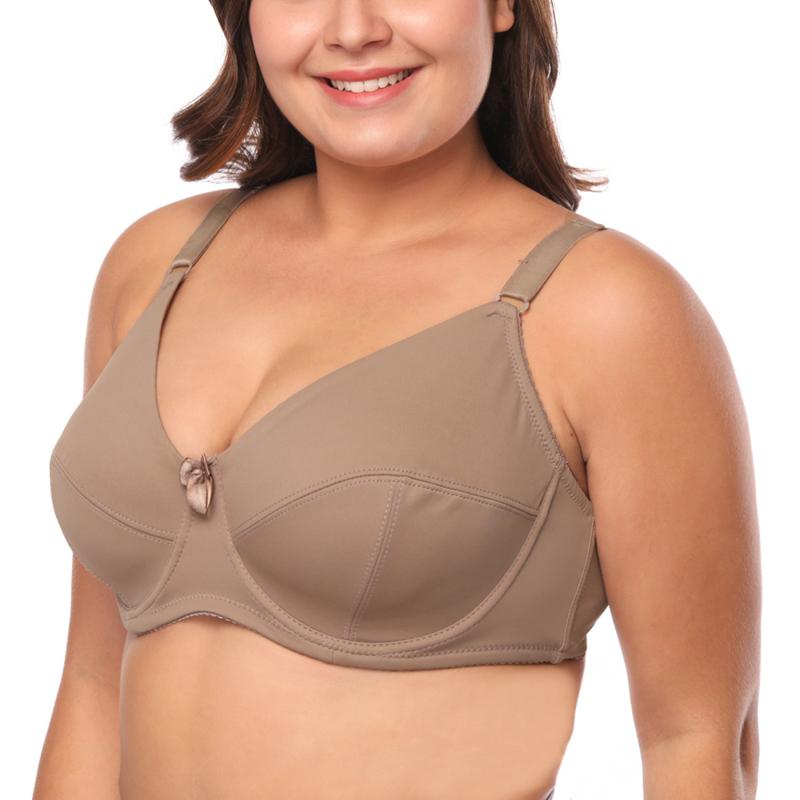 Women Underwire Bra Plus Size Lingerie 85E 90E 95E 100E 105E 110 Dd E Cup Ultra Thin Full Coverage Underwear