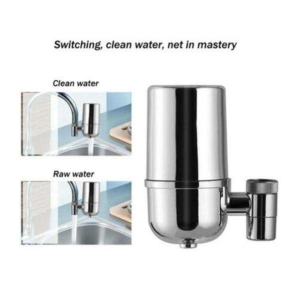 Tap Faucet Water Filter Purifier System Kitchen Cleaner Home Filtration Purifier