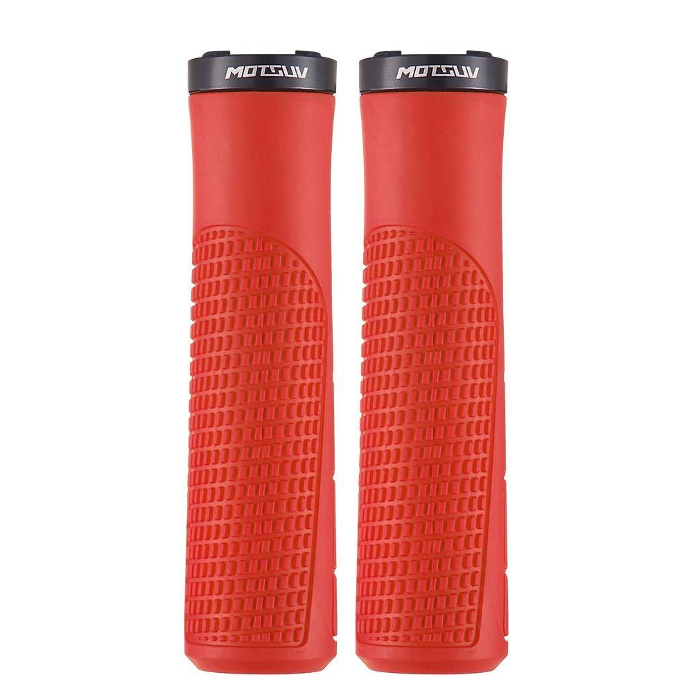 Резиновые алюминиевые ручки для велосипеда, противоскользящие ручки для велосипеда, руль для горного велосипеда, шоссейного велосипеда