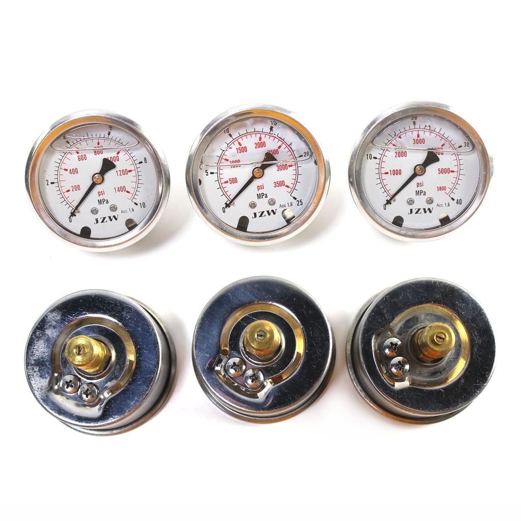 CP-P0032 Комплект для проверки гидравлического манометра Гидравлическая система зарядки азотного аккумулятора Манометр