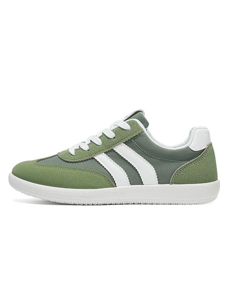 Men's Fashion Solid Color Low-Top Sneakers Comfortable Non-Slip Durable Lace-Up Casual Sports Shoes Suitable for Men's Outdoor