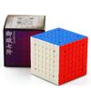 YJ Yufu v2 M 7X7 Magic Cube Магнитный скоростной куб без наклеек 69 мм Цветной Magic Cube