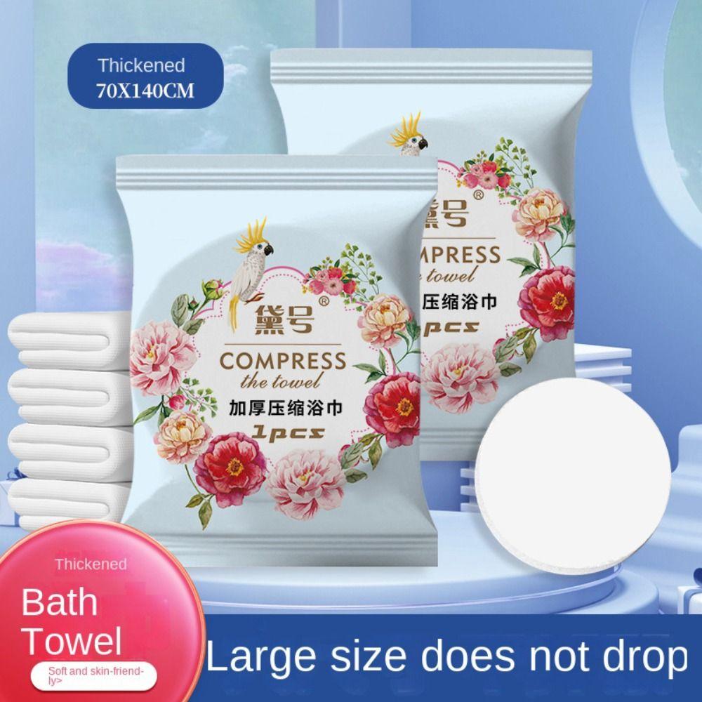 Washable Compressed Bath Towel Thickened And Large Face Towel Gifts Portable Bath Towels  Travel