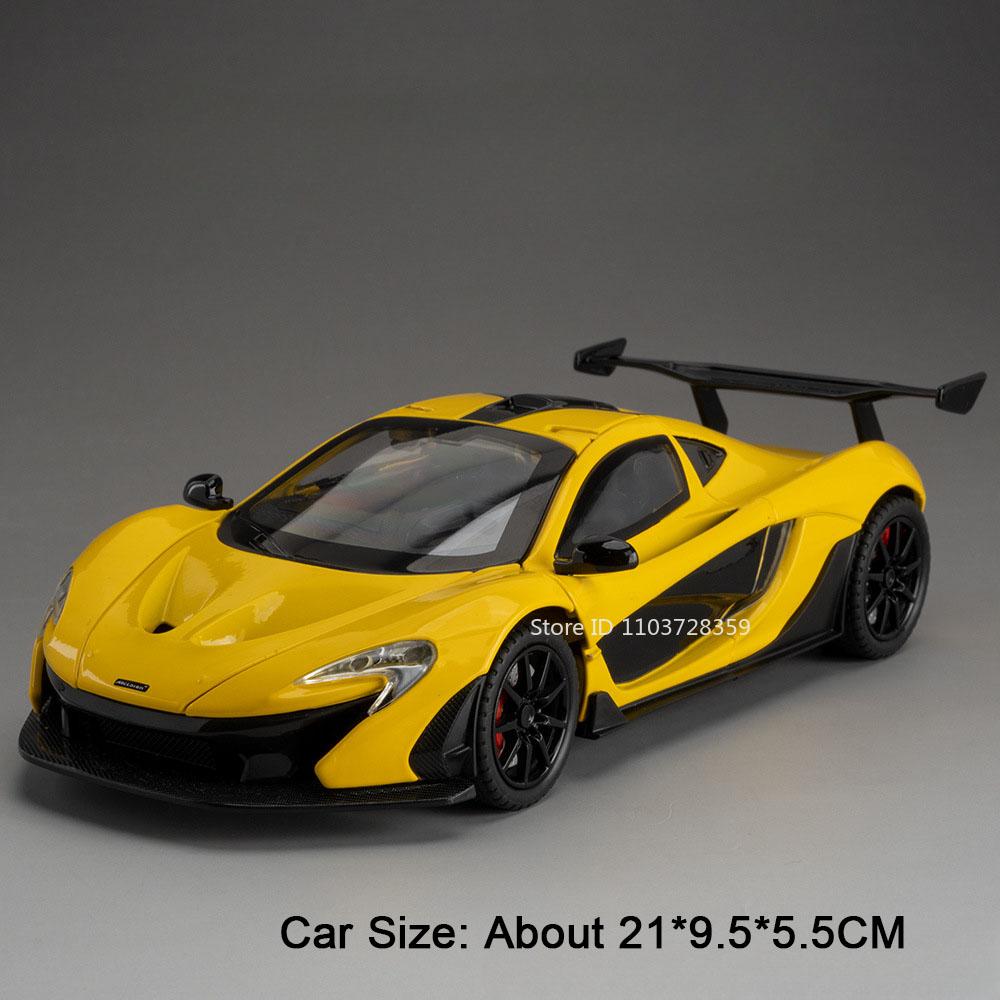 1:24 BYD Yangwang U9 Xtreme P1 Миниатюрная модель автомобиля Литой сплав Игрушки Модель Звук Свет Откатываемый Двери Открываются Транспортное средство Популярное Украшение