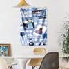 Haaland Custom Your Name Wall Decor Tapestry Art For Pet Memorial Birthdaywedding Party Backdrop Family Gift