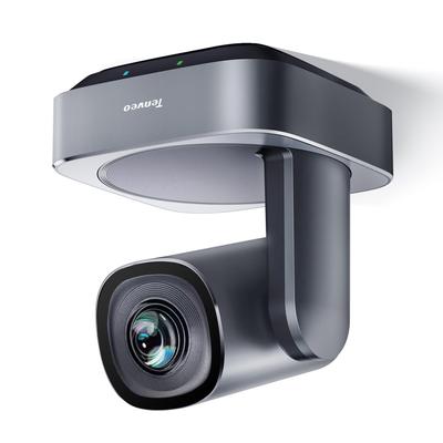 Веб-камера для конференций Tenveo VLoop с 20-кратным оптическим зумом PTZ-камера FHD 1080P 60FPS Видеоконференция Церковное мероприятие Red Dot Design для деловых встреч