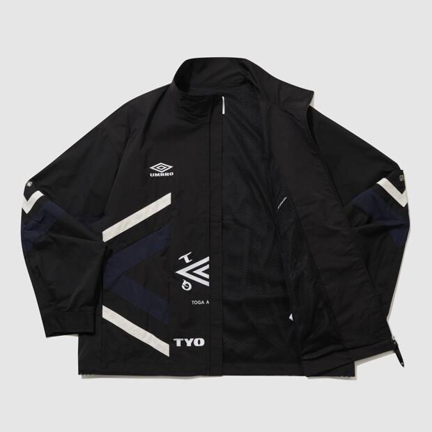 Umbro [Umb X Toga] Stand Neck Long Sleeve Jacket Black Ur111Ojk21