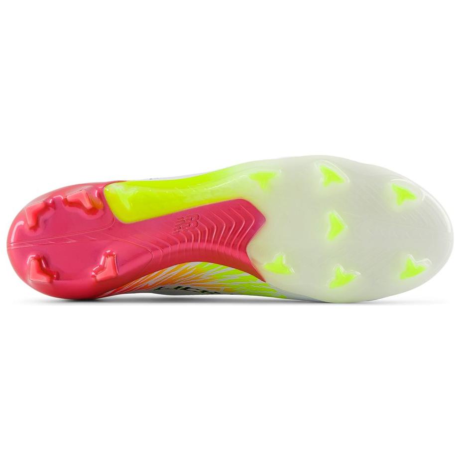 New Balance Furon V8 Elite FG Пакет Flash Point Унисекс Кроссовки Белый Энергетический Красный Hi-Lite SF1FIB8
