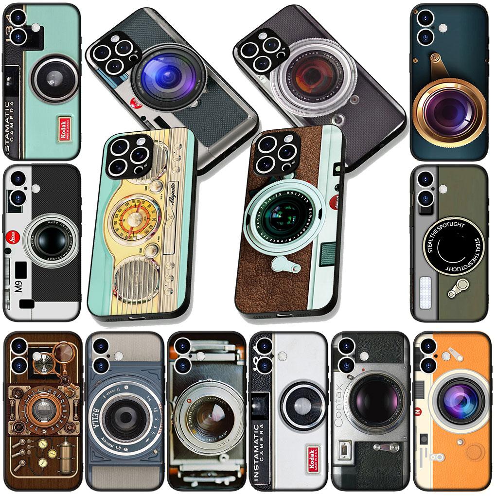 Ретро Винтажная Камера Чехол для Телефона для Huawei P30 P20 Mate 10 20 Lite Pro Y7 Y8S Y9A Y9 Prime P Smart 2019 Мягкий Чехол