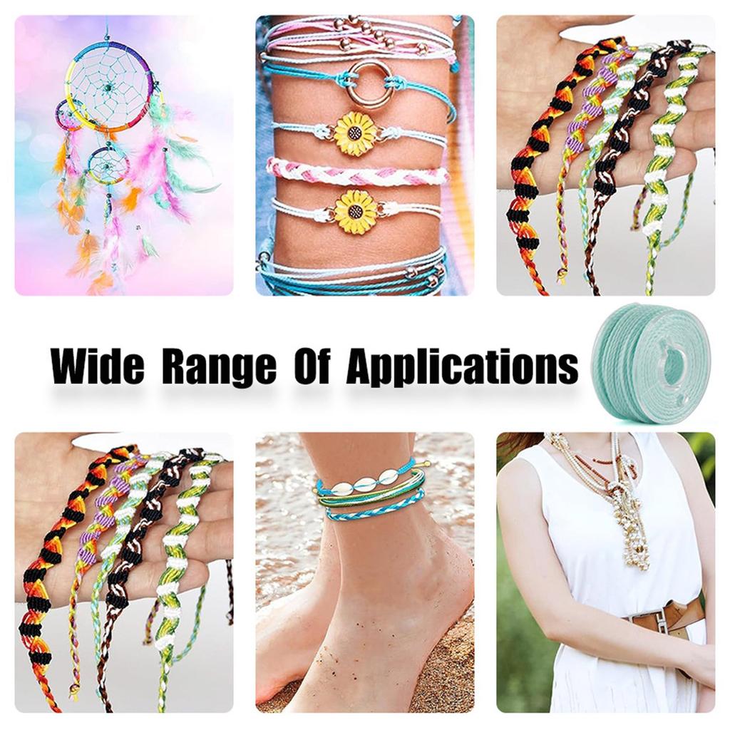Полиэстеровая вощеная нить 25/36 цветов нить для браслетов нить для переплета ручные материалы вощеные шнуры для ювелирных изделий