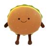 Burger Plush Toy Cute Cartoon Pp Cotton Filling Children Birthday Gift Festival