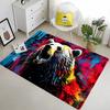 Медведи 3D Печать для Спальни Гостиной Прихожей Длинный Ковер Противоскользящий Мягкий Коврик Диван Дверной Коврик Домашняя Кухня Декорация