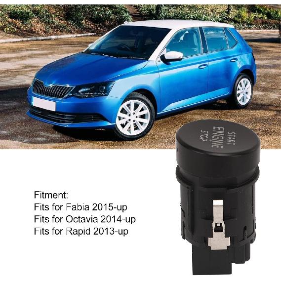 5ED905217 Кнопка включения/выключения двигателя для Skoda Octavia 2014-2021 Superb Kodiaq Karoq Rapid Fabia Кнопка запуска зажигания