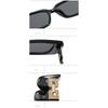 Женские солнцезащитные очки Trend Cat Eye Narrow Frame Chain Legs Sunglasses Women Vintage Small Square Men Sunglasses Outdoor UV400