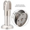 Stainless Steel Partition Hardware Heavy Partition Bracket Secure Support Foot  Bathroom