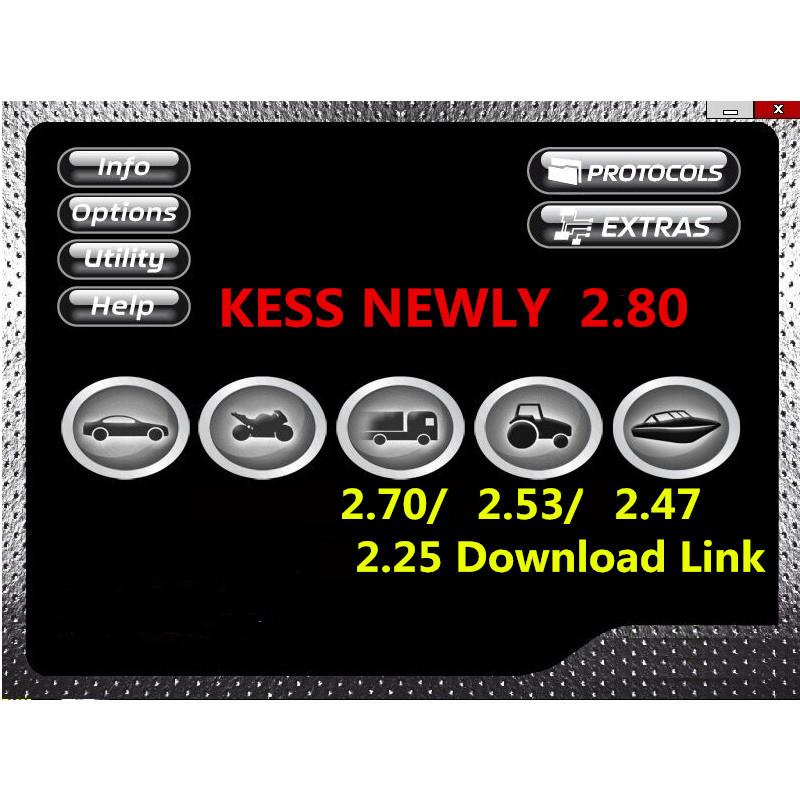 2.80 Онлайн ЕС Красный Kess V5.017 Ktag V7.020 Ksuit 2 Программатор OBD2 ECU Чип Инструмент Kess 5.017 K-tag 7.020 BDM Рамка ECU Мастер
