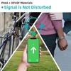 Bike Mount Water Bottle Holder High Strength Easy To Install Universal Fit Bike GPS Tracker Anti-Theft Water Bottle Cage for AirTag