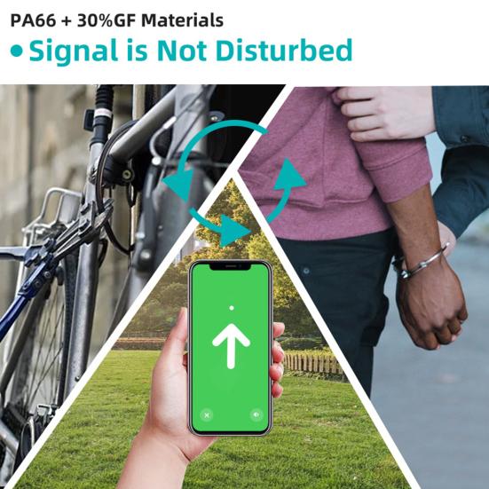 Bike Mount Water Bottle Holder High Strength Easy To Install Universal Fit Bike GPS Tracker Anti-Theft Water Bottle Cage for AirTag