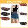Leather Vintage Belt Women Versatile Decorative Waistband Casual Jeans Strap