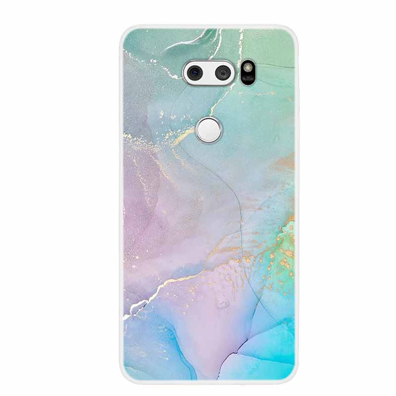 For LG V30 Cases v30 Plus V50s Clear Soft TPU Silicone Phone Cases For LG V50S Thinq / G8X Thinq Back Cover For LGV30 V 30 V 50S