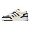adidas Originals Drop Step Low Кожа Замша Нескользящие Износостойкие Легкие Низкие Кеды для Скейтбординга Унисекс Кроссовки Белый Черный Желтый GW9727