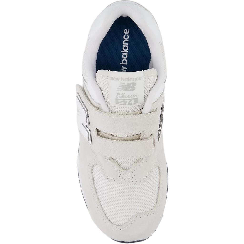 New Balance NB 574 Leather Low top Casual Shoes Gray Kids' PV574EVW