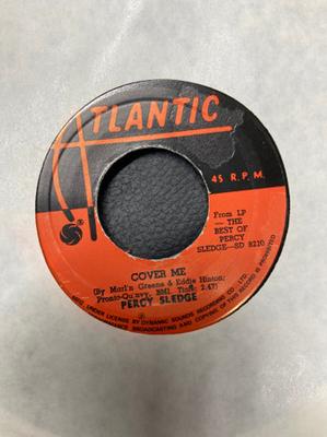 7-дюймовая пластинка PERCY SLEDGE - Cover Me / Out Of Left Field SD8210 Atlantic Ямайский соул/фанк Б/У