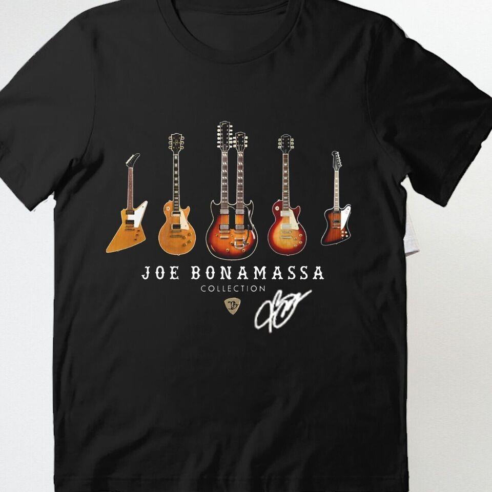 РАСПРОДАЖА Редкая хлопковая футболка Joe Bonamassa для мужчин и женщин S-3XL Унисекс