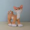 Орнамент Кот Удачи Материал смола Тонкая работа Скульптура кота Символ богатства Декор Украшение для дома и вечеринки