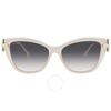 Grey Gradient Cat Eye Ladies Sunglasses Sf928s 290 55