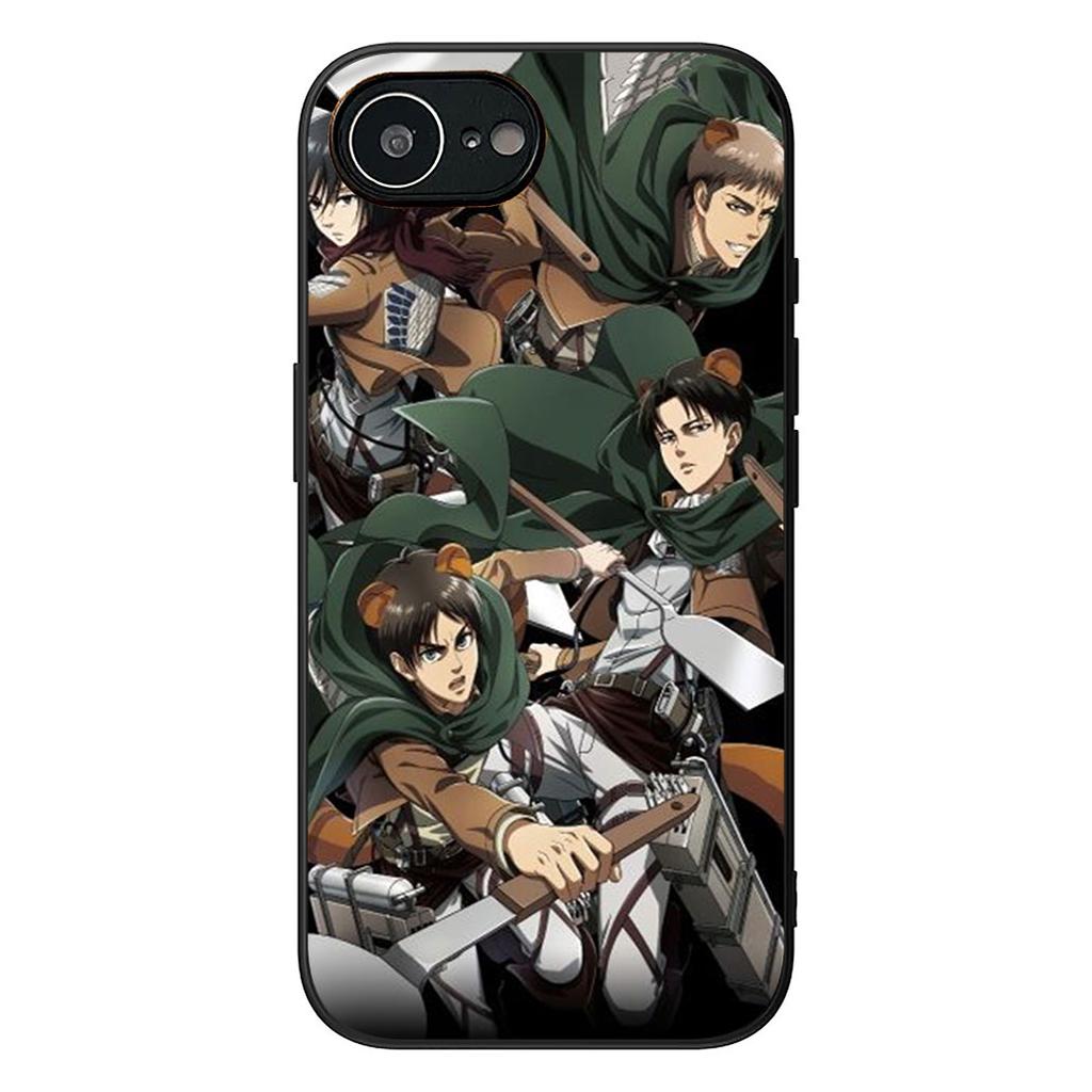 Чехол для телефона Attack on Titan Эрен Йегер Леви для Xiaomi Redmi Note 13 14 ProPlus Pro Plus 14C A4 13C Pro+ Note14 Защитный чехол