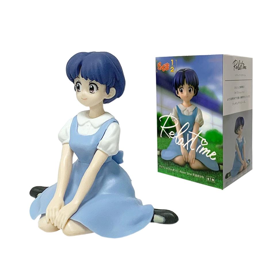 BANDAI BANPRESTO Ранма 1/2 Relax Time Шампунь Тэндо Аканэ Ранма ПВХ Фигурка Модель Коллекционная Фигурка Игрушка Подарки