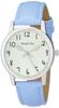 Analog Amalfidia Waterproof Wristwatch Leather Strap White Dial Blue [Arias] WW20028A-172 Women's