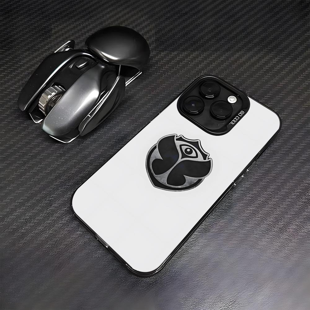 Music Festival Tomorrowlands Phone Case For IPhone17 Air 16 15 14 Plus 13 12 11 Pro 7 8 XS Max XR Silver Black Bumper Case