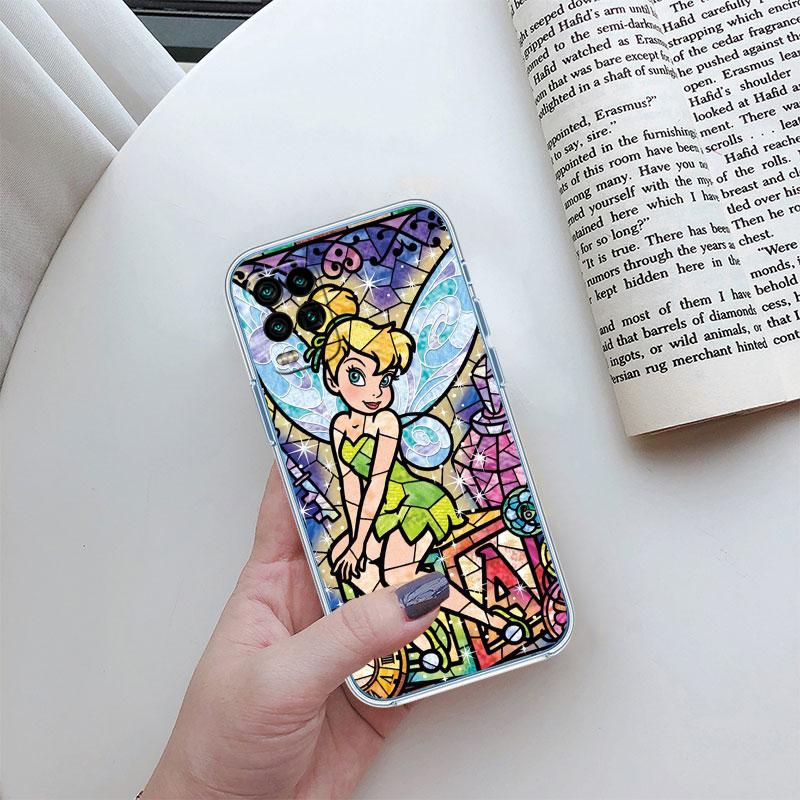 Прозрачный чехол для телефона Disney Princess для Motorola Moto G10 G20 G30 G31 G32 G34 G35 G41 G42 G50 G51 G52 G55 G60 G60S