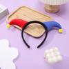 Colorful Style Cosplay Hairbands Plush Funny Headwear Novelty Clown Headband  Costume Party