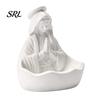 Catholic Gifts for Women Our Lady of Grace Statue, Virgin Mary Rosary Holder, Blessed Mother Figurine, Religious Confirmation Gift Home Decor