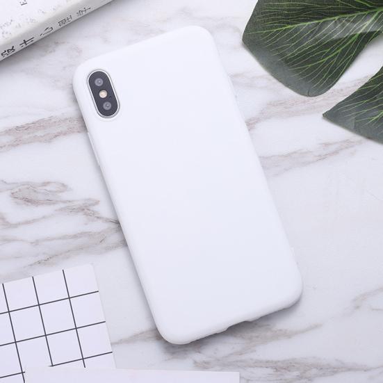 Однотонный силиконовый чехол-протектор для чехла телефона iPhone XS Max/XS/X/7/8/7P/8P