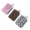Leopard Print Card Slots Wallets Leather Card Holder Case Multicolor Business Bus Credit Card Bag Women Purses Men Purse