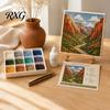 Creative Weekend Hobby Kits America's National Parks Sea Glass Mosaic DIY Art Kit, Desktop Wall Display Decor Nature?Themed Handmade Artwork