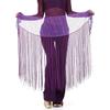 Highlight Tassel Waist Chain New Practice Dress Set Hip Scarf Tassel Indian Dance Costume Performance Dress Set Three Piece Set
