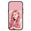 Чехол для iPhone 15 14 Xiaomi Redmi Note 13 12 11 Pro Max X 8 7 9 XR Samsung Galaxy S24 S23 A05 OPPO A15 Huawei Rose Jennie Black Pink Lisa Jisoo Case
