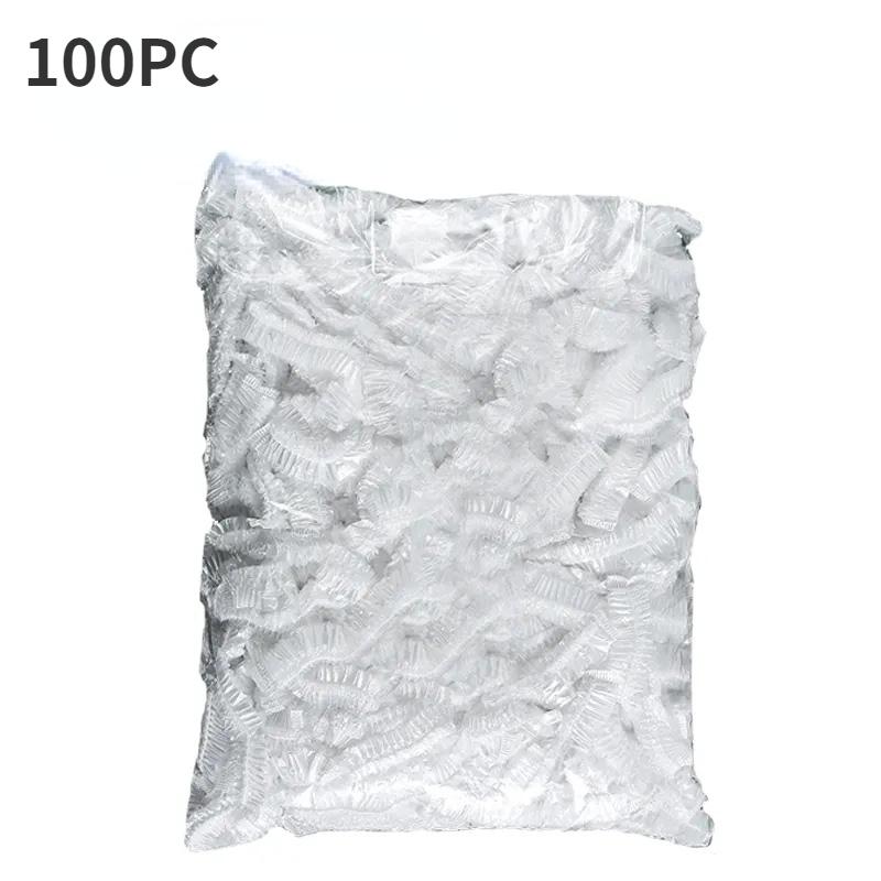 Одноразовая пищевая пленка, бытовой мешок для хранения свежих продуктов пищевого качества, с эластичной горловиной, крышкой для хранения свежих продуктов в виде шапочки для ванны, защитой от насекомых и пыли.