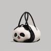 Милая сумка-цилиндр с красной пандой, женская сумка для волос, новая универсальная сумка-подушка, одноплечная сумка-кроссбоди